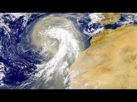 الأرصاد المغربية  تحذر من رياح قوية وأمطار رعدية يومي الأربعاء والخميس
